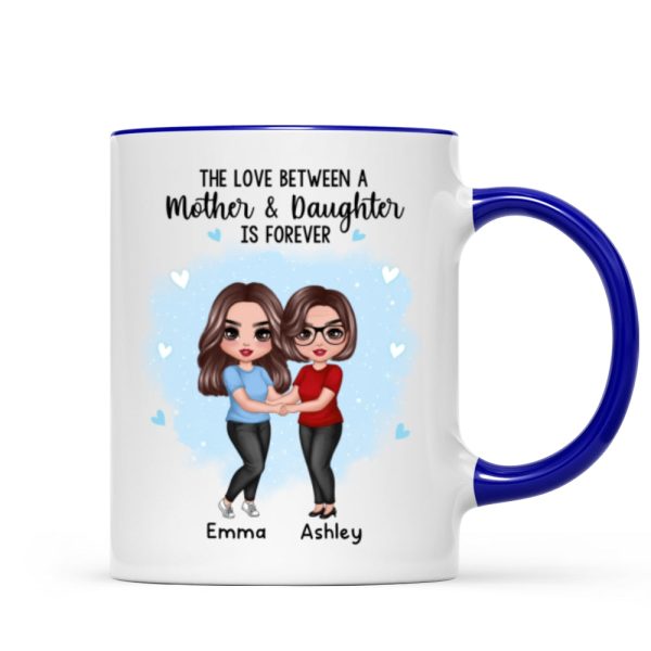 Doll Mother Daughters Hugging Like Mother Like Daughter Personalized Mug