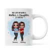 Doll Mother Daughters Hugging Like Mother Like Daughter Personalized Mug