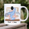 Don't Be Afraid To Sit On My Face If I Die I Die Happy, Couple Make Love White Mug