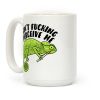 Don't F***ing Perceive Me Chameleon Coffee Mug
