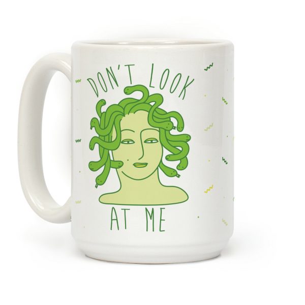Don't Look At Me Coffee Mug