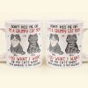 Don't Piss Me Off I'm A Grumpy Cat Mom/ Cat Dad - Personalized Mug