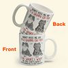 Don't Piss Me Off I'm A Grumpy Cat Mom/ Cat Dad - Personalized Mug