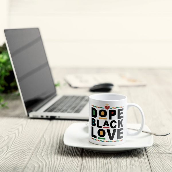 Dope Black Love - Personalized Mug