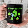 Dopest Dad Ever Personalized Coffee Mug, Black Mug BLM-02dnti050623
