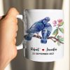 Dove Couple Personalized White Mug, Gift For Lover
