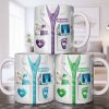 Dr. Lucia Foot Cream Doctor's Coat Mug - Personalized Custom Coffee Mug - DOC102_MG