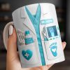 Dr. Lucia Foot Cream Doctor's Coat Mug - Personalized Custom Coffee Mug - DOC102_MG