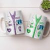 Dr. Lucia Foot Cream Doctor's Coat Mug - Personalized Custom Coffee Mug - DOC102_MG