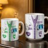 Dr. Lucia Foot Cream Doctor's Coat Mug - Personalized Custom Coffee Mug - DOC102_MG