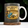 Dr. Smith's Space, Office, Chair, And Desk - Personalized Custom Coffee Mug - DOC007_MG