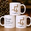 Dream Team, Achieve Amazing Results Together - Personalized Custom Coffee Mug - COL123_MG