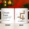 Dream Team, Achieve Amazing Results Together - Personalized Custom Coffee Mug - COL123_MG