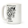 Drink Tea Read Books Be Happy Coffee Mug