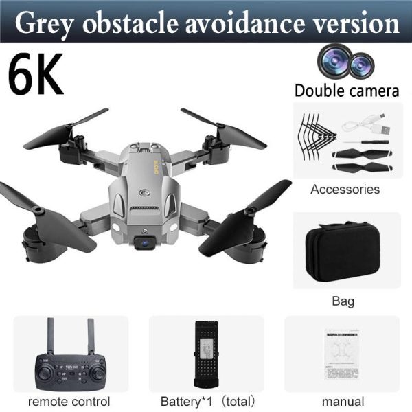 Drone Aerial Photography Of Automatic Obstacle Avoidance Uav