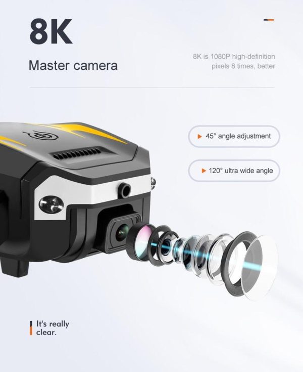 Drone Camera 8K With Omni Directional Obstacle Avoidance