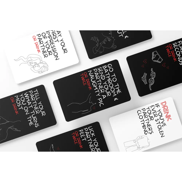 Drunk Desires Couples Drinking Card Game
