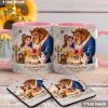 DSNY Fairy Tale 35th Anniversary - Personalized Accent Mug - Gift For Couples, Movie Fans NL122