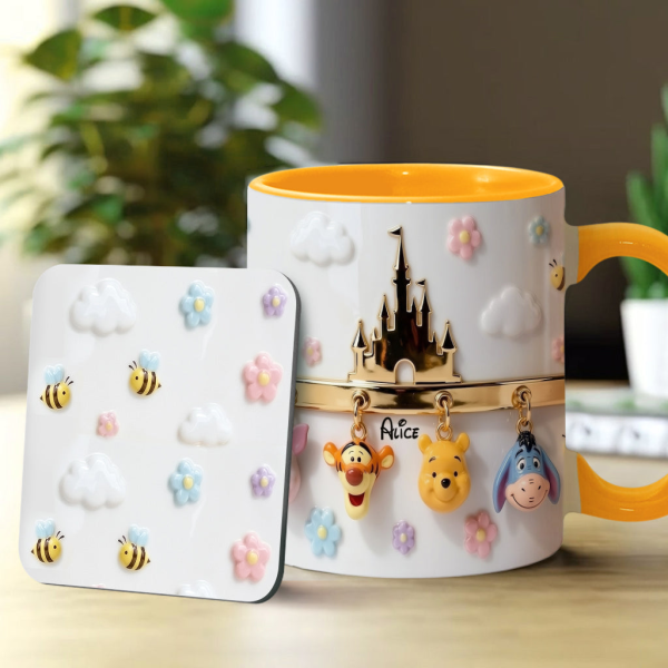 DSNY Friends - Personalized Accent Mug - Gift For Movie Fans NL122