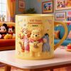 DSNY Honey Bear 100 Years Of Childhood Memories - Personalized Accent Mug - Anniversary Gift For Movie Fans NL122