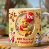 DSNY Honey Bear 100 Years Of Friendship - Personalized Accent Mug - Anniversary Gift For Movie Fans NL122