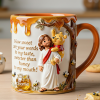 DSNY Honey Bear Sweeter Than Honey - Personalized Accent Mug - Gifts For Christians, Fan Movies HH01
