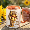DSNY Honey Bear You're The Honey In My Heart - Personalized Accent Mug - Gift For Couple, Fan Movies HH01