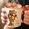 DSNY Honey Bear You're The Honey In My Heart - Personalized Accent Mug - Gift For Couple, Fan Movies HH01