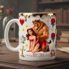 DSNY I F*cking Love You - Personalized Ceramic Mug - Gift For Couples, Movie Fans NL122