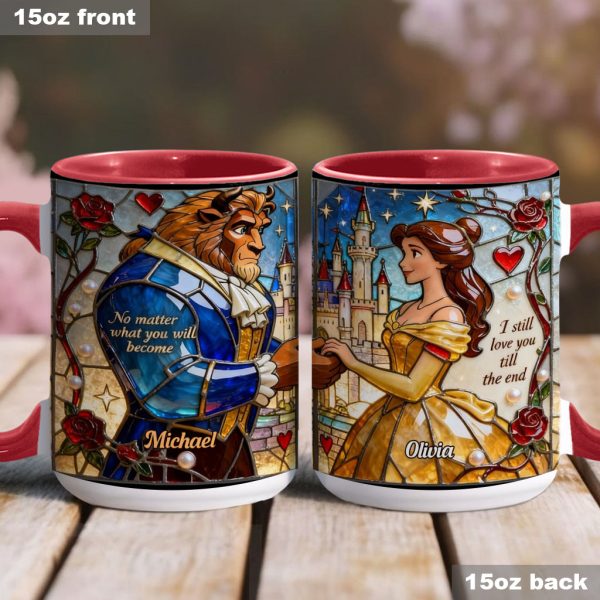 DSNY I Still Love You Till The End - Personalized Accent Mug - Gift For Couple, Fan Movies HH01