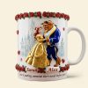 DSNY Love Is Putting Someone Else's Needs Before Yours - Personalized White Edge-to-Edge Mug - Gift For Couple, Fan Movies HH01