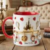 DSNY Love Story - Personalized Accent Mug - Gift For Couple, Christmas, Valentine HH01