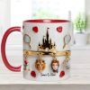 DSNY Love Story - Personalized Accent Mug - Gift For Couple, Christmas, Valentine HH01