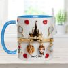 DSNY Love Story - Personalized Accent Mug - Gift For Couple, Christmas, Valentine HH01
