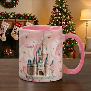 DSNY Magic Castle - Personalized Accent Mug - Gift For Daughter, Her HH01