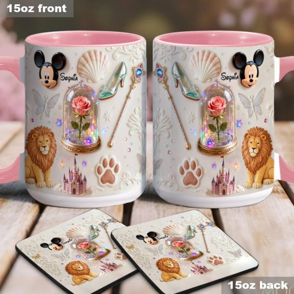 DSNY Magic Mouse Moments - Personalized Accent Mug - Gift For Movie Fans NL122