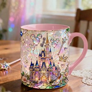 DSNY Magical Castle - Personalized Accent Mug - Gift For Her, Fan Movies HH01