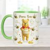 DSNY Mama Honey Bear - Personalized Accent Mug - Gift For Mom, Grandma NL122