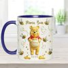 DSNY Mama Honey Bear - Personalized Accent Mug - Gift For Mom, Grandma NL122
