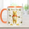 DSNY Mama Honey Bear - Personalized Accent Mug - Gift For Mom, Grandma NL122