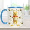 DSNY Mama Honey Bear - Personalized Accent Mug - Gift For Mom, Grandma NL122