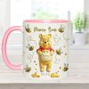 DSNY Mama Honey Bear - Personalized Accent Mug - Gift For Mom, Grandma NL122