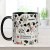 DSNY One Hundred One Dogs 65th Anniversary - Personalized Accent Mug - Gift For Movie Fans Nl122