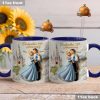 DSNY Princess Celebrate 75th Anniversary - Personalized Accent Mug - Gift For Couples, Movie Fans NL122