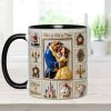 DSNY Tale As Old As Time - Personalized Accent Mug - Gift For Couples, Movie Fans NL122