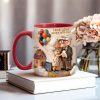 DSNY True Love Never Gets Old - Personalized Accent Mug - Gift For Couple, Fan Movies HH01