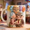 DSNY True Love Never Gets Old - Personalized White Edge-to-Edge Mug - Gift For Couple, Fan Movies HH01