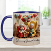 DSNY You Are My Greatest Adventure - Personalized Accent Mug - Gift For Couple, Valentine HH01