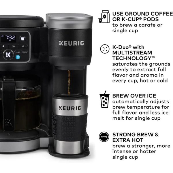 Dual Brew Coffee Maker With Multistream Technology