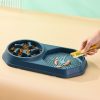 Dual Slow Feeder & Lick Mat Bowl